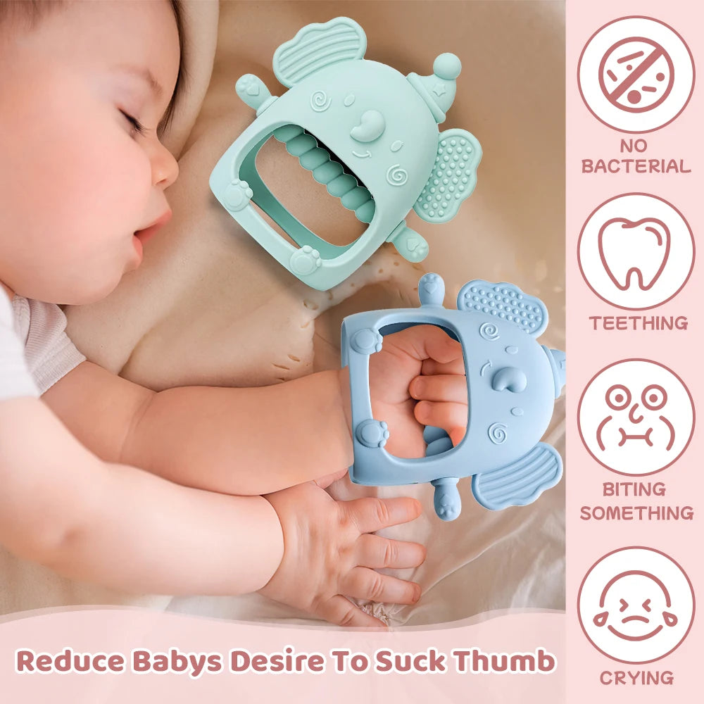 Baby Silicone Teether Toys